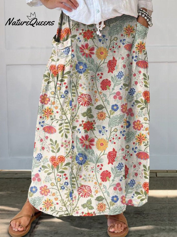 Nathalie | Chemise Florale Aquarelle