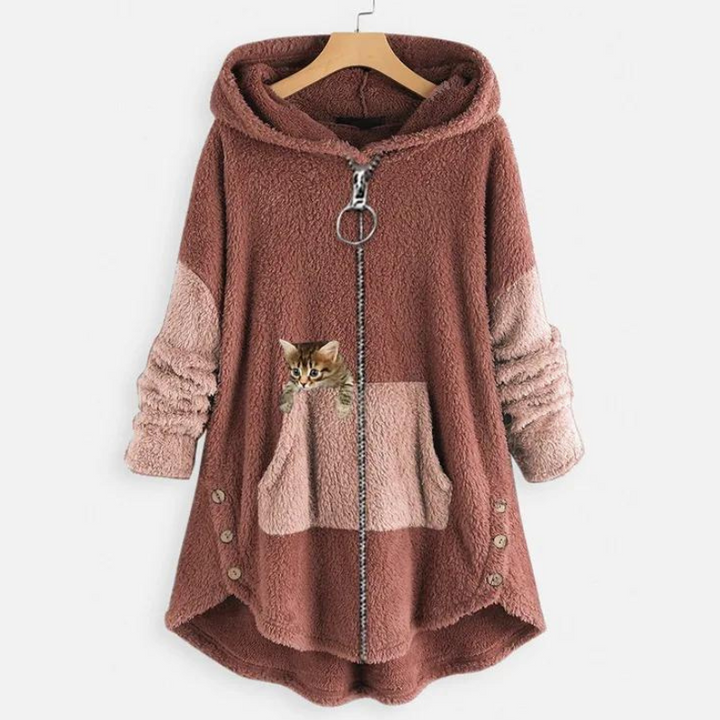 Vanda | Warm and Soft Jacket, as Cozy as a Teddy Bear