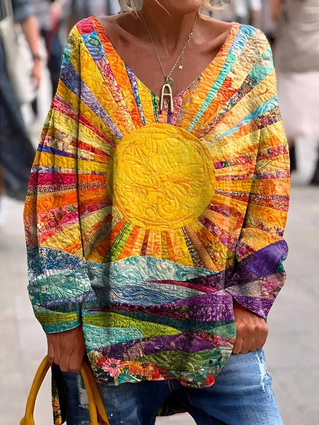 Elisa - Vibrant and Cheerful Blouse