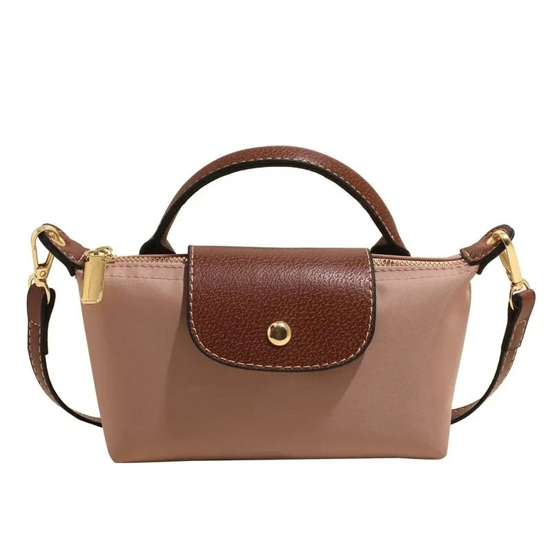 Mini Longchamp Bag, Cream