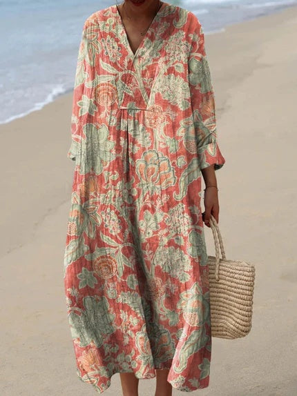 Elin - Robe Florale Vintage