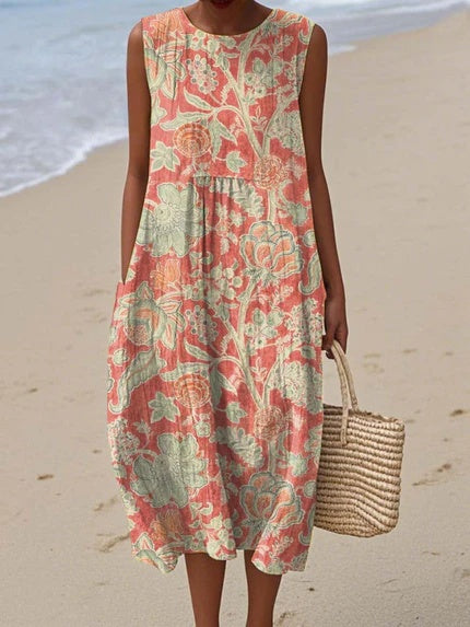 Elin - Robe Florale Vintage